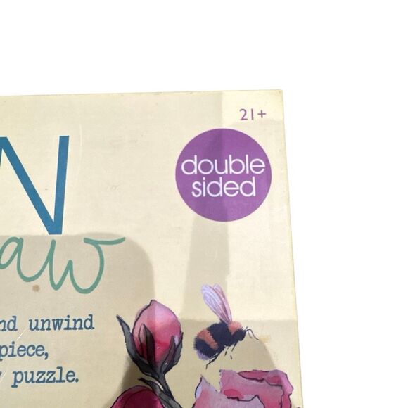 Gin Double Sided 1000 Piece Jigsaw Puzzle Poster w/ 4 Recipes 28" X 19" Complete - Picture 7 of 7